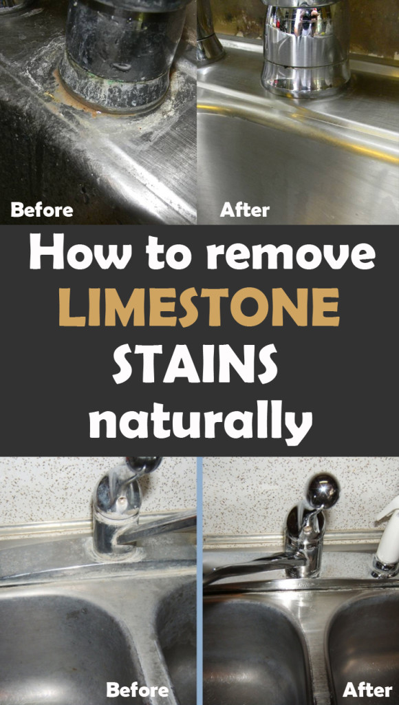 How to remove limestone stains naturally