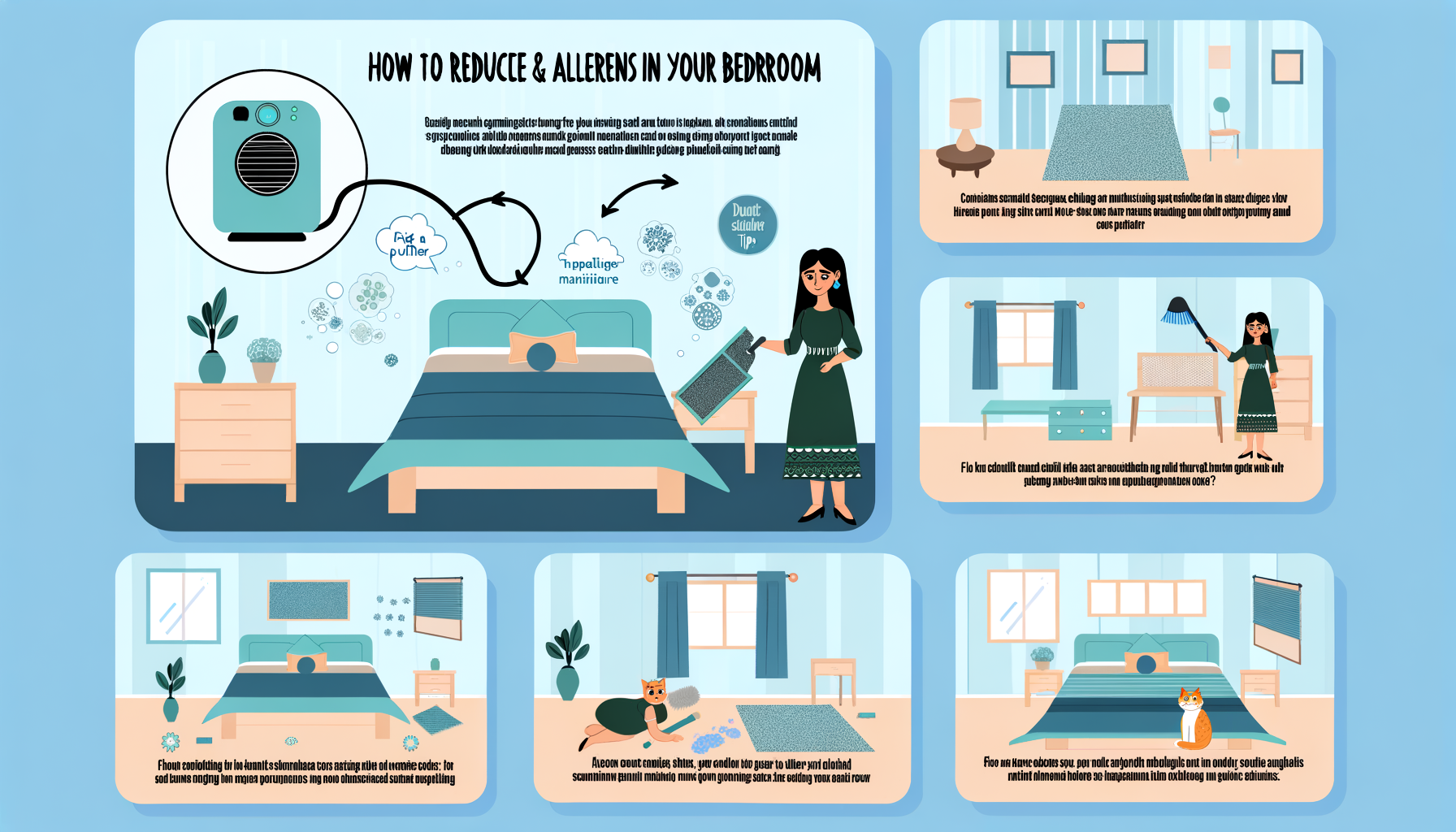 How to Reduce Dust and Allergens in Your Bedroom: A Complete Guide for Better Sleep