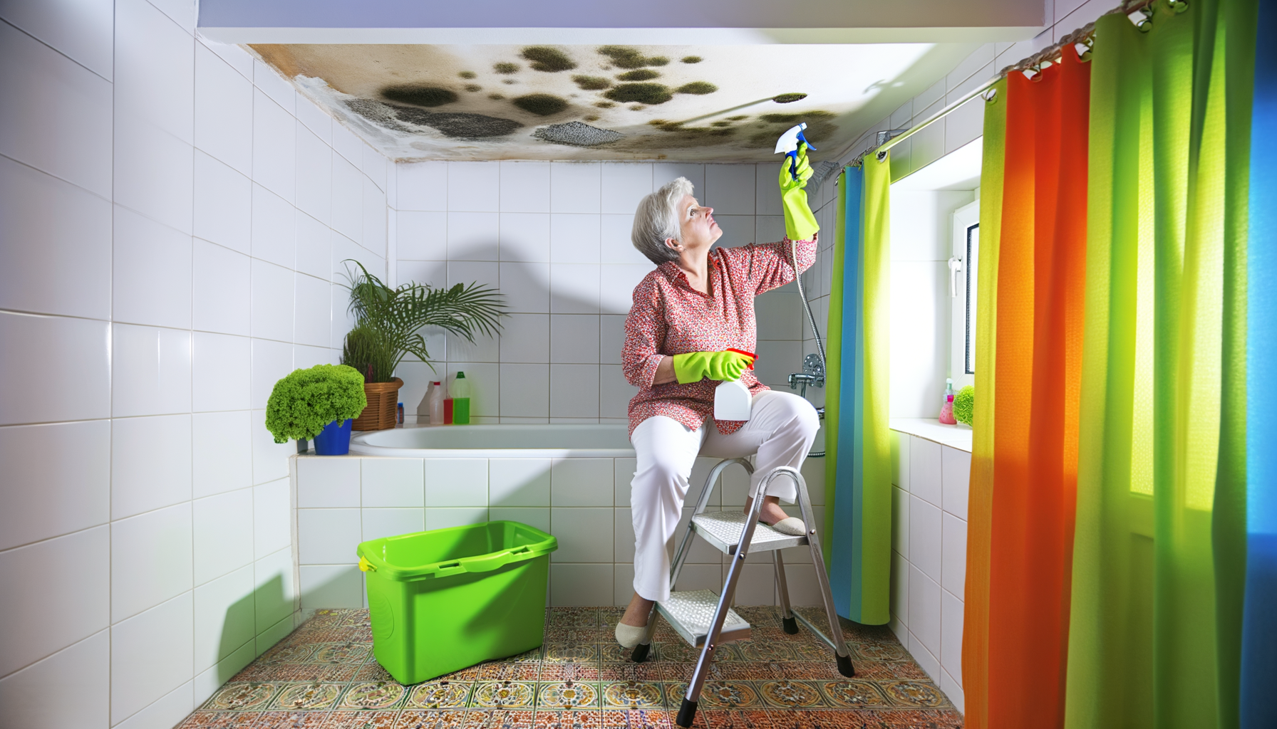 How to Remove Mold from Bathroom Ceiling and Walls: A Complete Guide for 2024