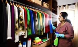 How to Remove Mold from Closet Walls and Fabrics