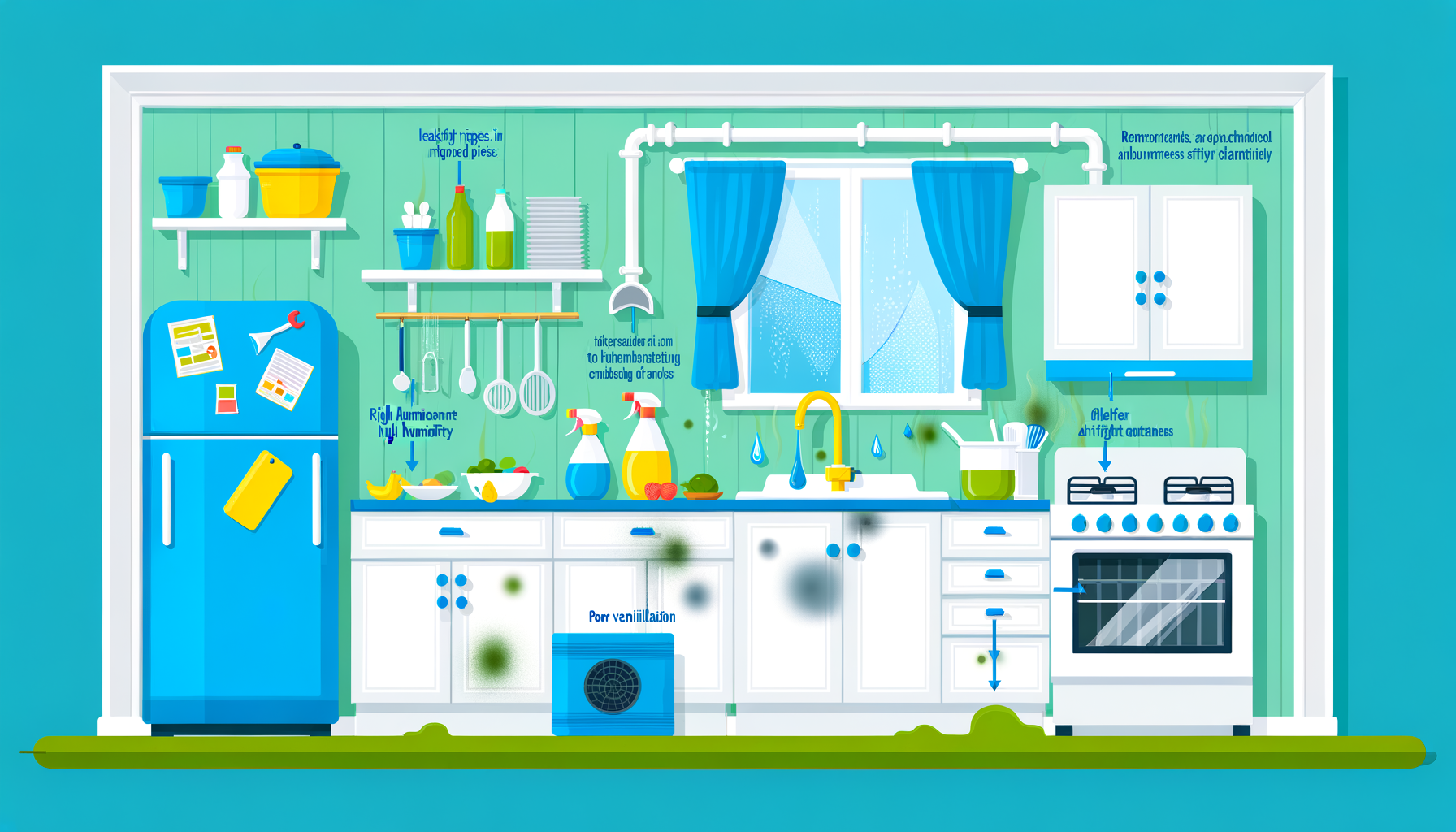 Top Causes of Mold in the Kitchen and How to Address Them