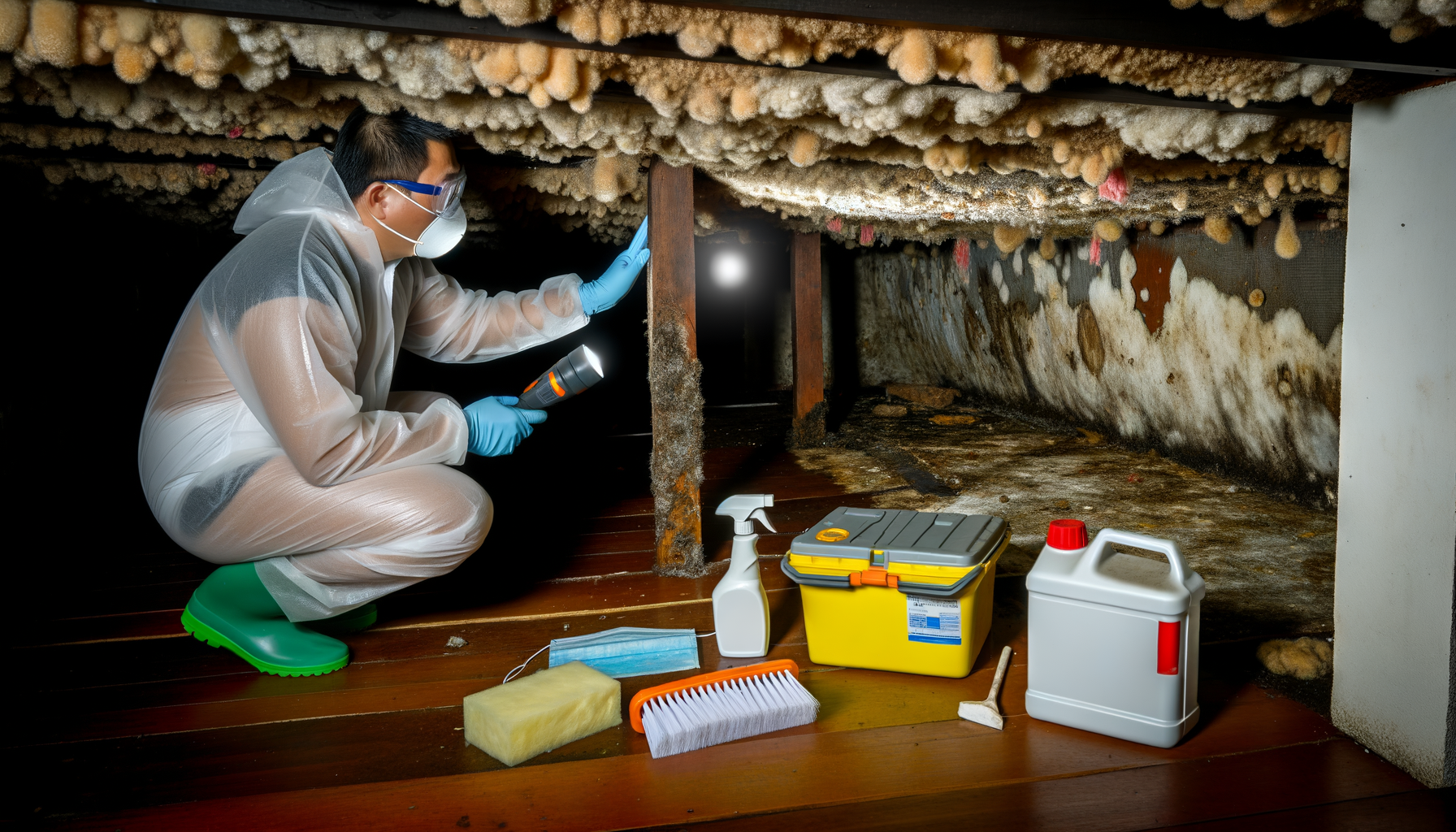 How to Spot and Remove Mold in Crawl Spaces: A Comprehensive Guide for Homeowners in 2024