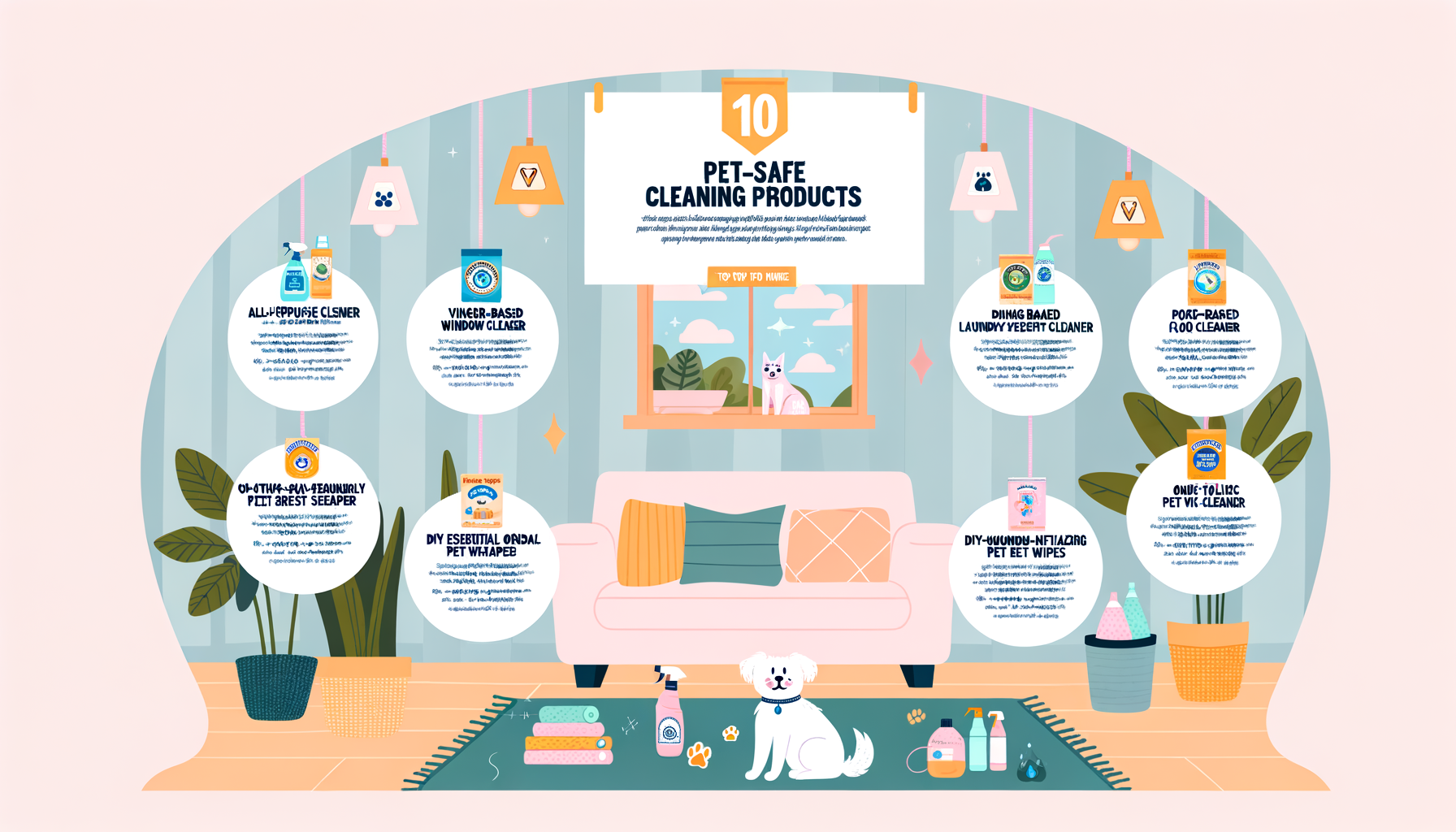 Top 10 Pet-Safe Cleaning Products for Your Home in 2024