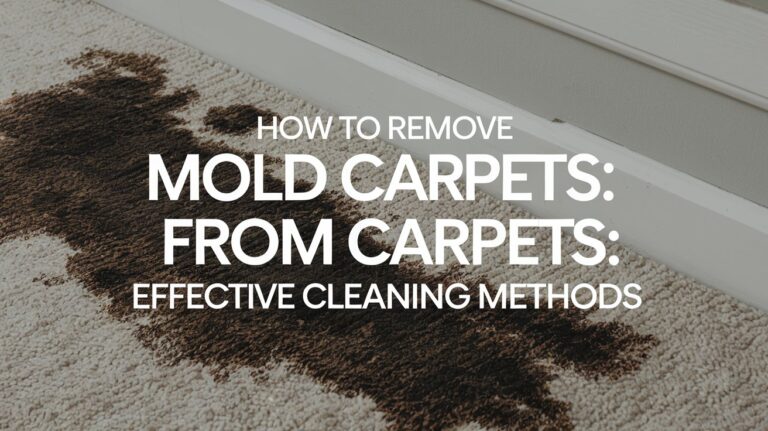 Read more about the article How to Remove Mold from Carpets: Effective Cleaning Methods